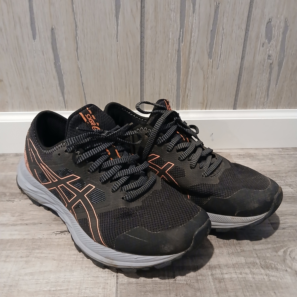 ASICS Gel Excite Trail Women’s Running Shoes Black Pink Size 8.5 (EU 40)